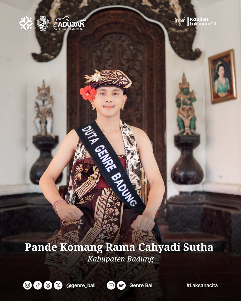 Pande Komang Rama Cahyadi Sutha — Duta GenRe Kabupaten Badung