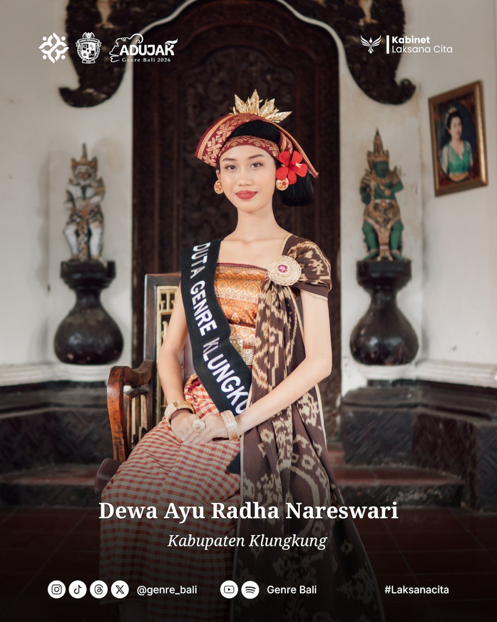 Dewa Ayu Radha Nareswari — Duta GenRe Kabupaten Klungkung