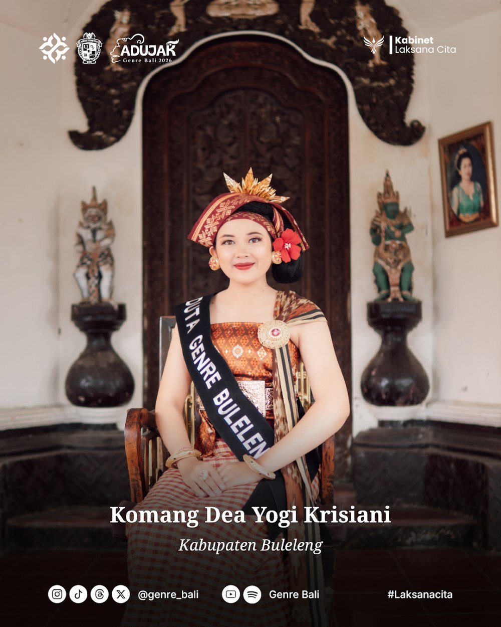 Komang Dea Yogi Krisiani — Duta GenRe Kabupaten Buleleng